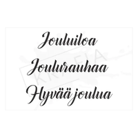 Krafia: Jouluiloa - leimasinsetti 