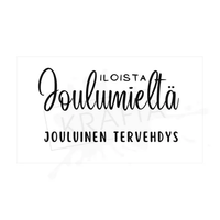 Krafia: Iloista joulumieltä  - leimasinsetti 