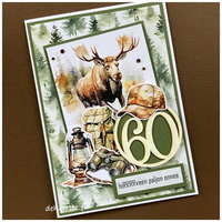 Krafia: Metsästys - A4 korttikuva-arkki  