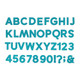 WeRMK: Large Alphabet Dies - San Serif 2”