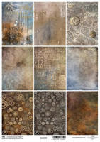 ITD Collection: #233 Steampunk ATC    -  korttikuva-arkki