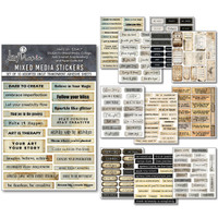 CB LuMania: Mixed Media Stickers - Little Words 