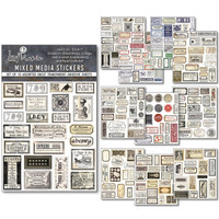 CB LuMania: Mixed Media Stickers - Vintage Scripts 