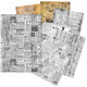 CB: LuMania Tissue Papers A5: Newspapers 