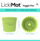Lickimat Yoggie Pot