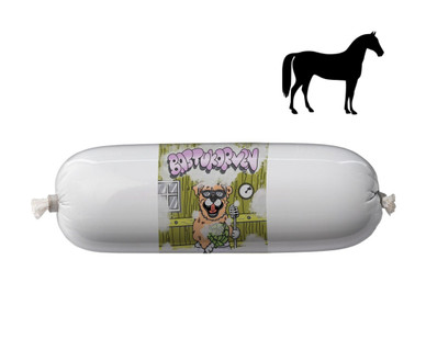 Bastukorven treenimakkara 400g, Hevonen, 