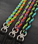 Paracord jaettu hihna kahdelle koiralle 205cm, BGB-lukko