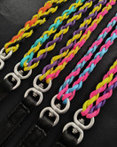 Paracord jaettu hihna kahdelle koiralle 205cm, BGB-lukko