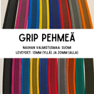GRIP-hihna, 2,2m (lev. 15 & 20mm / materiaali: Pehmeä)