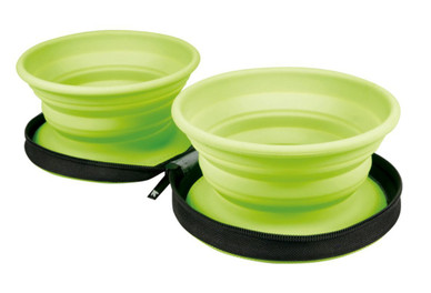 Kiwi Walker Travel Double Bowl