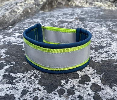 Softshell heijastinpanta, lime + petrooli