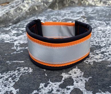 Softshell heijastinpanta, oranssi + musta