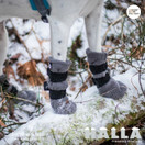 Halla-tossut, 4 kpl / pkt , harmaa