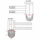 Halla Lux-tossut, 2kpl / pkt