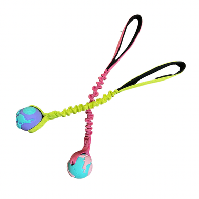 Vijue Planet Dog Orbee Tuff - pehmeä maapallo, joustokahvalla 