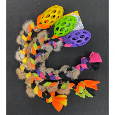 Vijue Hol-ee football punottu kaninkarva + fleece