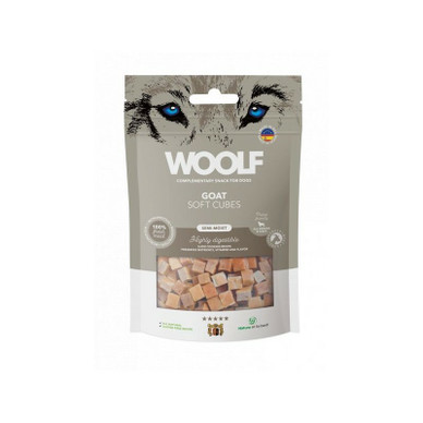 Woolf Goat Soft Cubes Monoprotein - Vuohi kuutiot 100g 