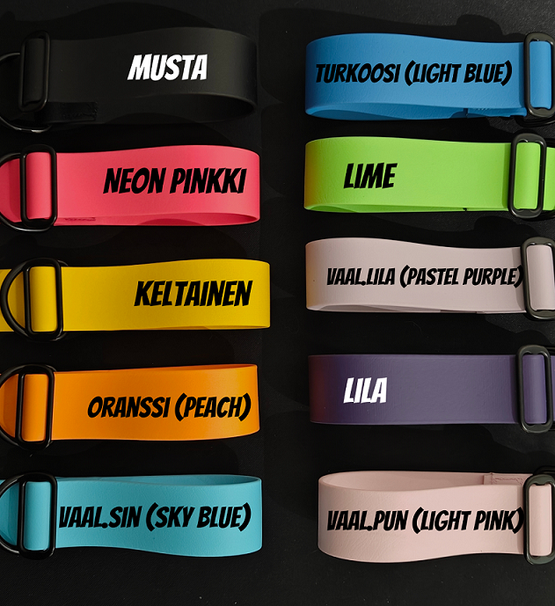 Vijue Biothane 38mm puolikurrapanta, kok.pituus: 40cm