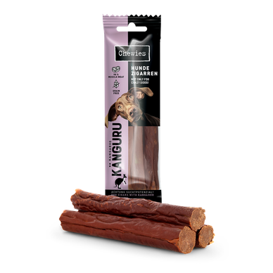 Chewies Hundezigarren Kenguru 75 g
