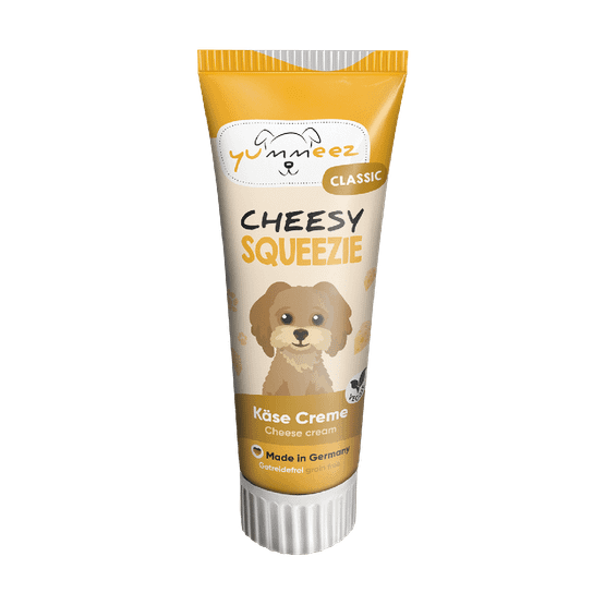 Yummeez Squeezie makutahna tuubissa koiralle, juusto 75 g