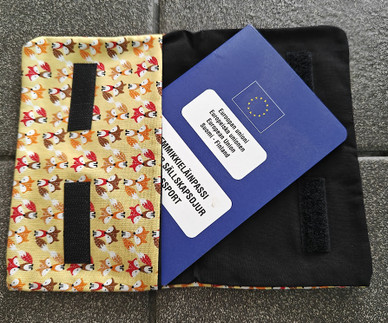 Kankainen kansio, 12x17cm