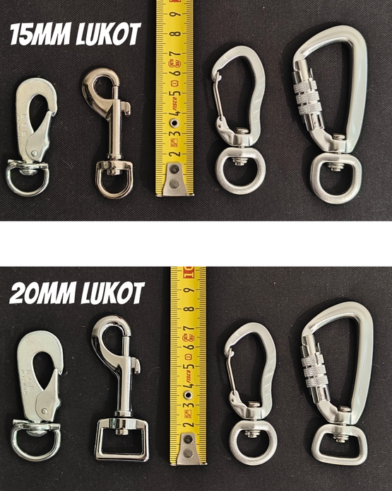 GRIP-hihna, 1,5m (lev. 15 & 20mm / materiaali: Pehmeä)