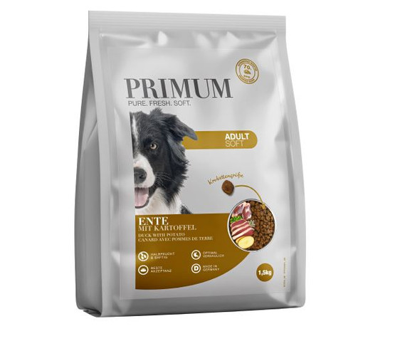 Primum Soft Adult Ankka & peruna, 1,5 kg