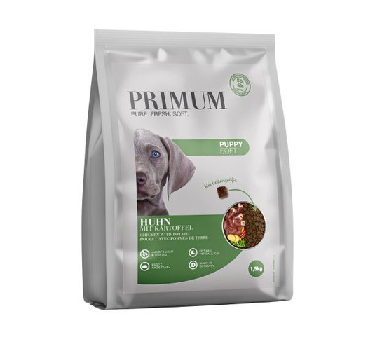 Primum Soft Puppy Kana & peruna, 1,5 kg