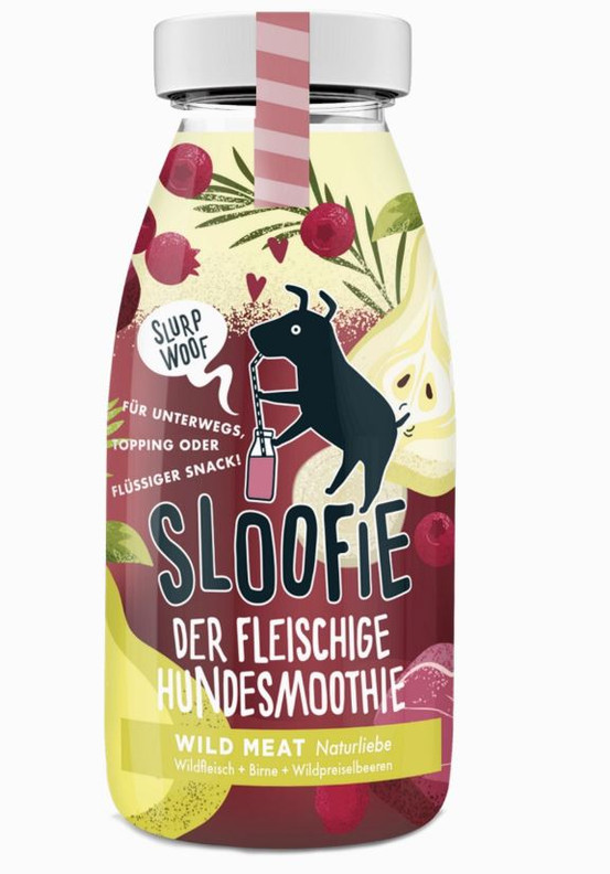 Sloofie Wild meat - Saksanhirvi, palsternakka + päärynä