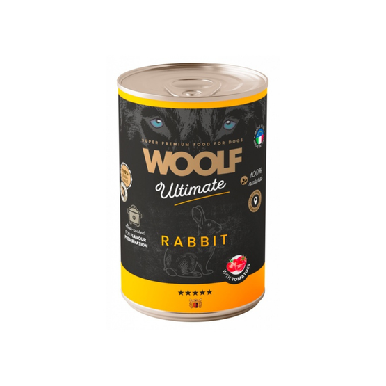 Woolf Ultimate märkäruoka - kani & tomaatti, 400g