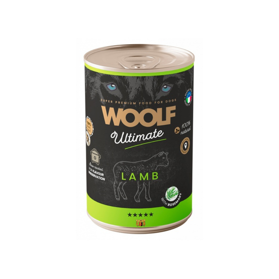 Woolf Ultimate märkäruoka - lammas & rosmariini, 400g