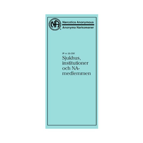 IP #20 Sjukhus, institutioner och NA-medlemmen
