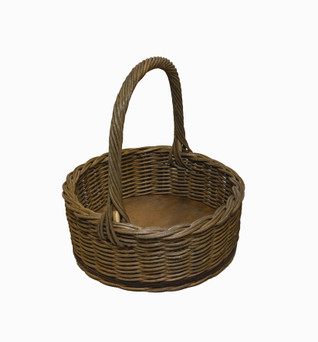 Maustekori pyöreä tumman ruskea