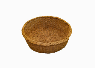 Leipäkori halk. 28 cm punaruskea