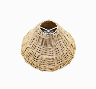 Lampunvarjo käsin punottu