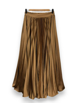 Toffee pliseerattu hame