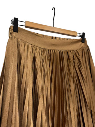 Toffee pliseerattu hame