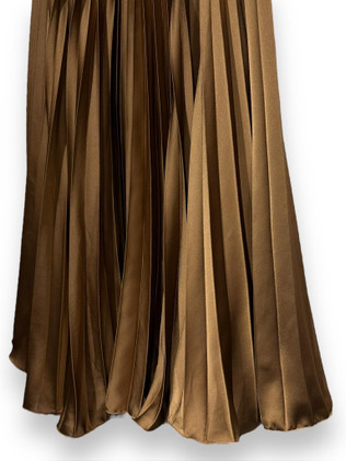 Toffee pliseerattu hame