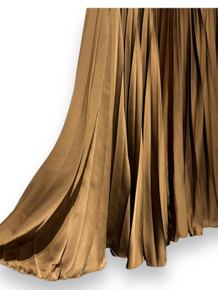 Toffee pliseerattu hame