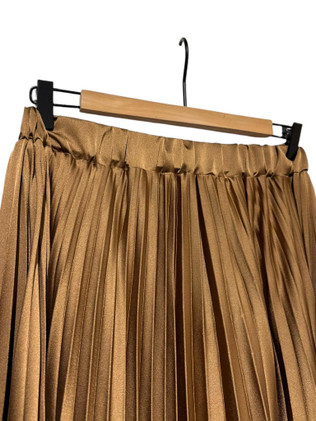 Toffee pliseerattu hame