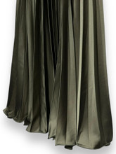 Khaki pliseerattu hame