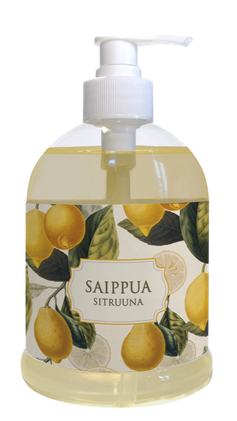 Nestesaippua Sitruuna, 500 ml