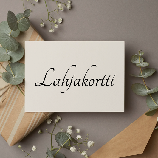 Lahjakortti Hyvinvointistudio Yadeen tai Yaden verkkokauppaan
