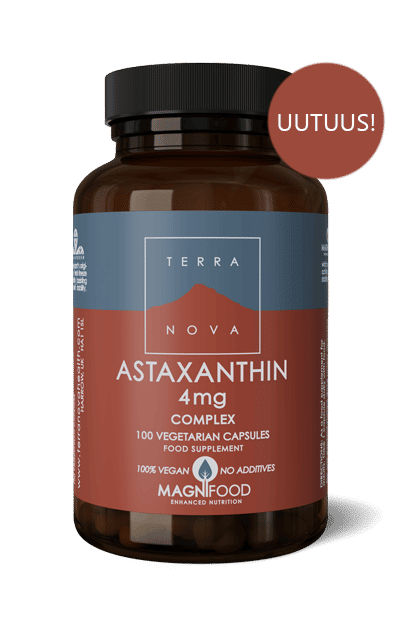 Terranova Astaksantiini 4mg Complex 100mg 50 vegekaps.
