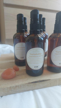 Vild Botanicals Vartaloöljy Appelsiini & Neroli 100ml