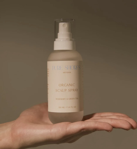 Pure Shores Organic Scalp Spray Hiustenkasvua aktivoiva suihke 100ml