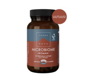 Terranova Microbiome Woman Maitohappobakteerivalmiste 50 vegekaps.