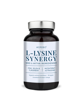 Nordbo L-lysine Synergy 90 kaps.