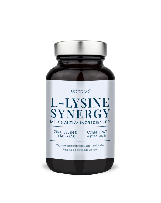 Nordbo L-lysine Synergy 90 kaps.