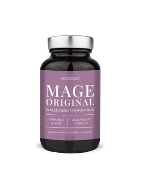 Nordbo Mage Säännölliselle suolen toiminnalle 60 kaps. TOIMITUS VKOLLA 8